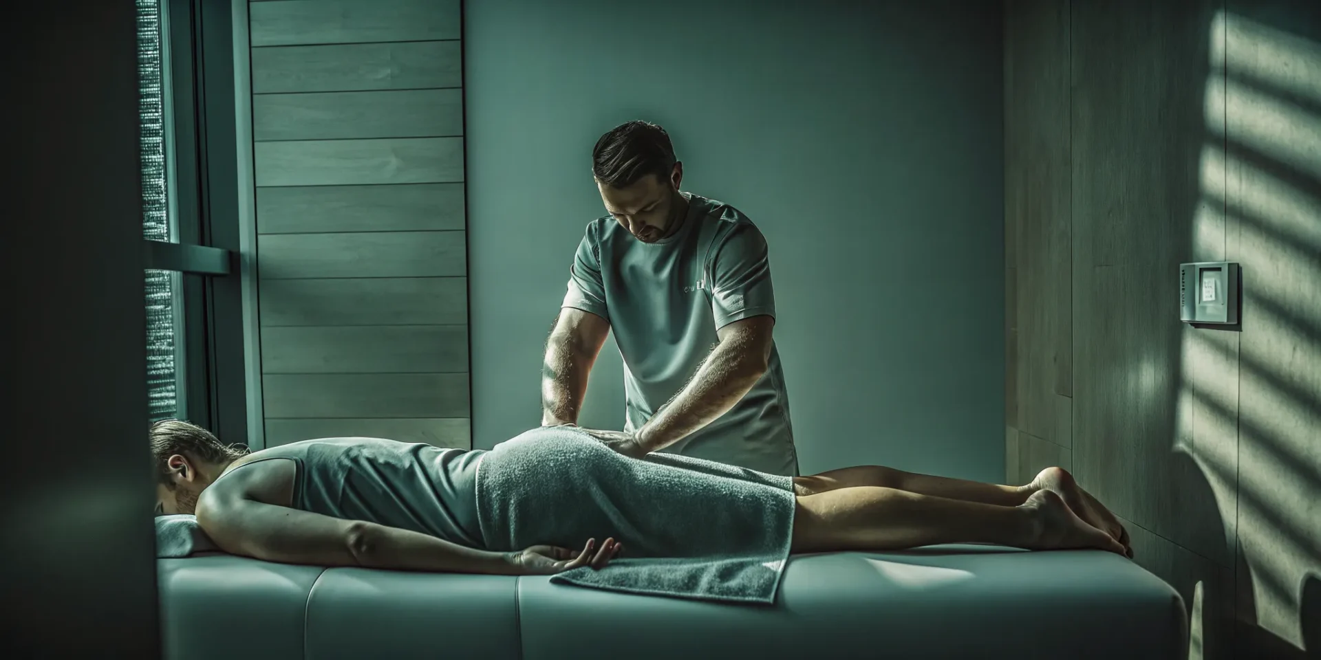 Therapeutic deep tissue bodywork session in Austin