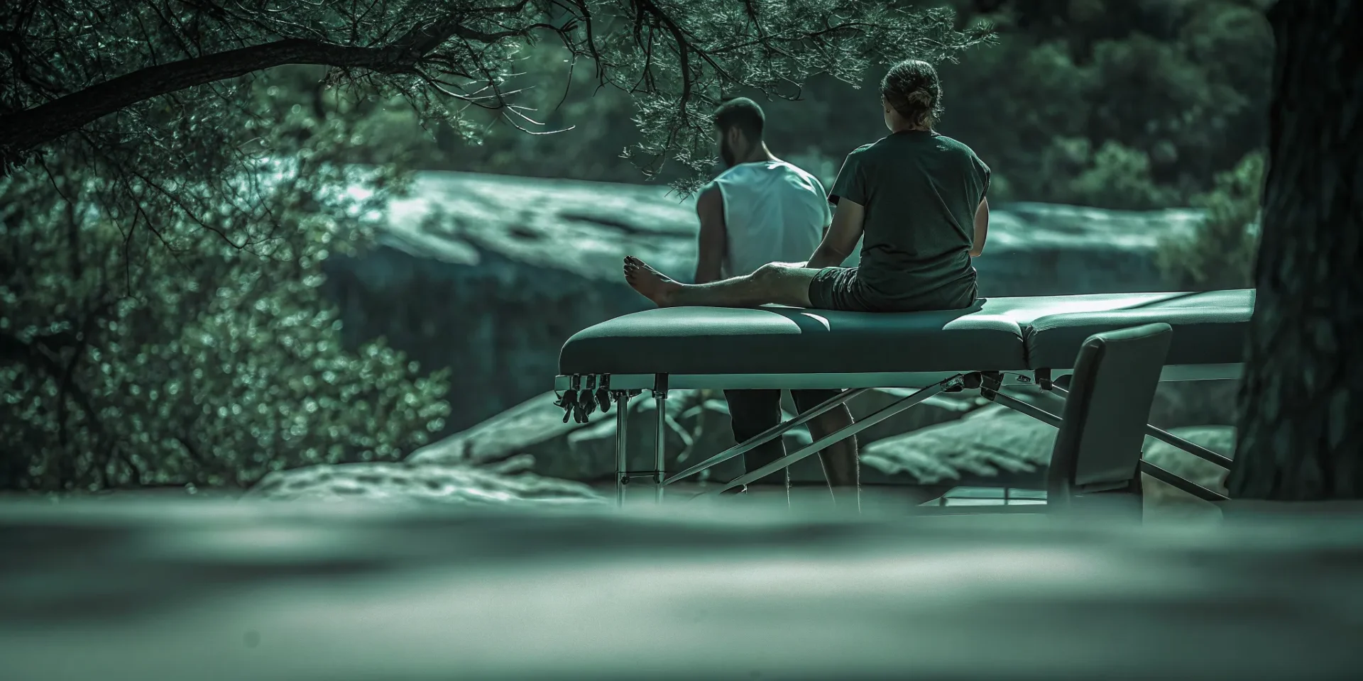 Austin runner preparing for therapeutic recovery bodywork