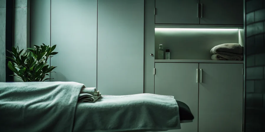 TMJ deep tissue massage for targeted jaw muscle release and pain relief.